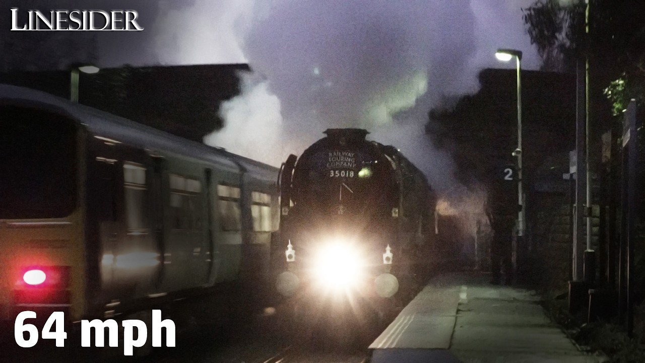 British India Line Going Like Stink (64 mph)