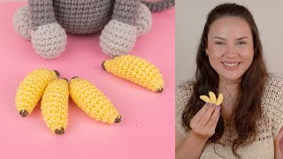 Como Fazer Mini Banana De Amigurumi Ateliê Jéssica Brandão 
