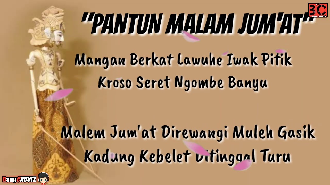 Pantun Jowo Malam Jumat Quotes 2019 Youtube