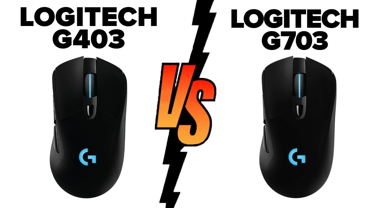 lammelse instruktør redaktionelle Logitech G403 Wireless Gaming Mouse vs Logitech G703 LIGHTSPEED Wireless -  Which Mouse Is Better ? - YouTube