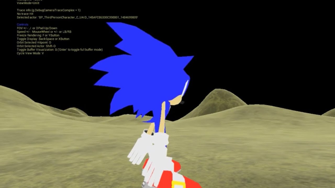 Unreal Engine 5 Sonic Test - YouTube