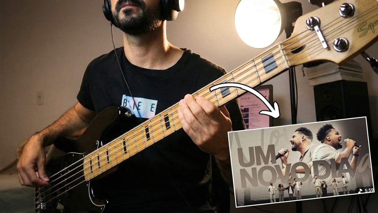 Um Novo Dia | Get Worship - Baixo cover