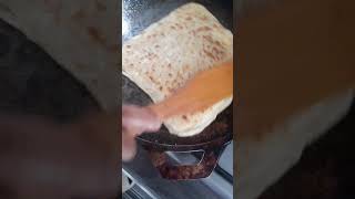 مسمن المغربي طوب ????  msemen video cooking kitchen youtube easy top amazing shortvideo