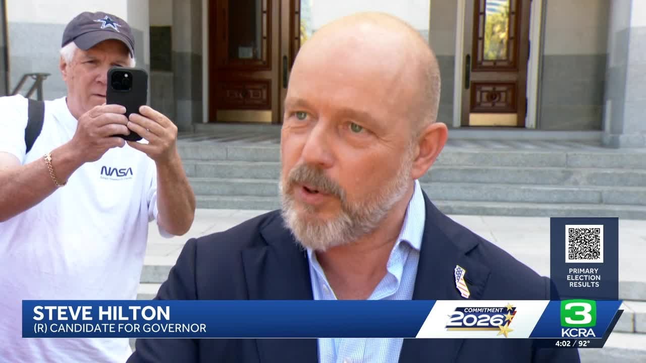 California election results | Steve Hilton takes a lead in the governor's  race