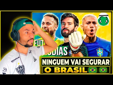 REACT FUTPARODIAS | ♫ CONVOCADOS! O NOSSO EXÉRCITO PRA COPA DO MUNDO!