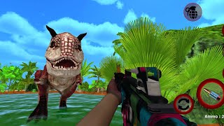 Dino Hunting Games Hunter 3D -Trex Hunt in Africa-Wild Safari Hunting New Android Gameplay screenshot 3