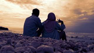 Story wa senja di pantai|| lagu kemesraan ini