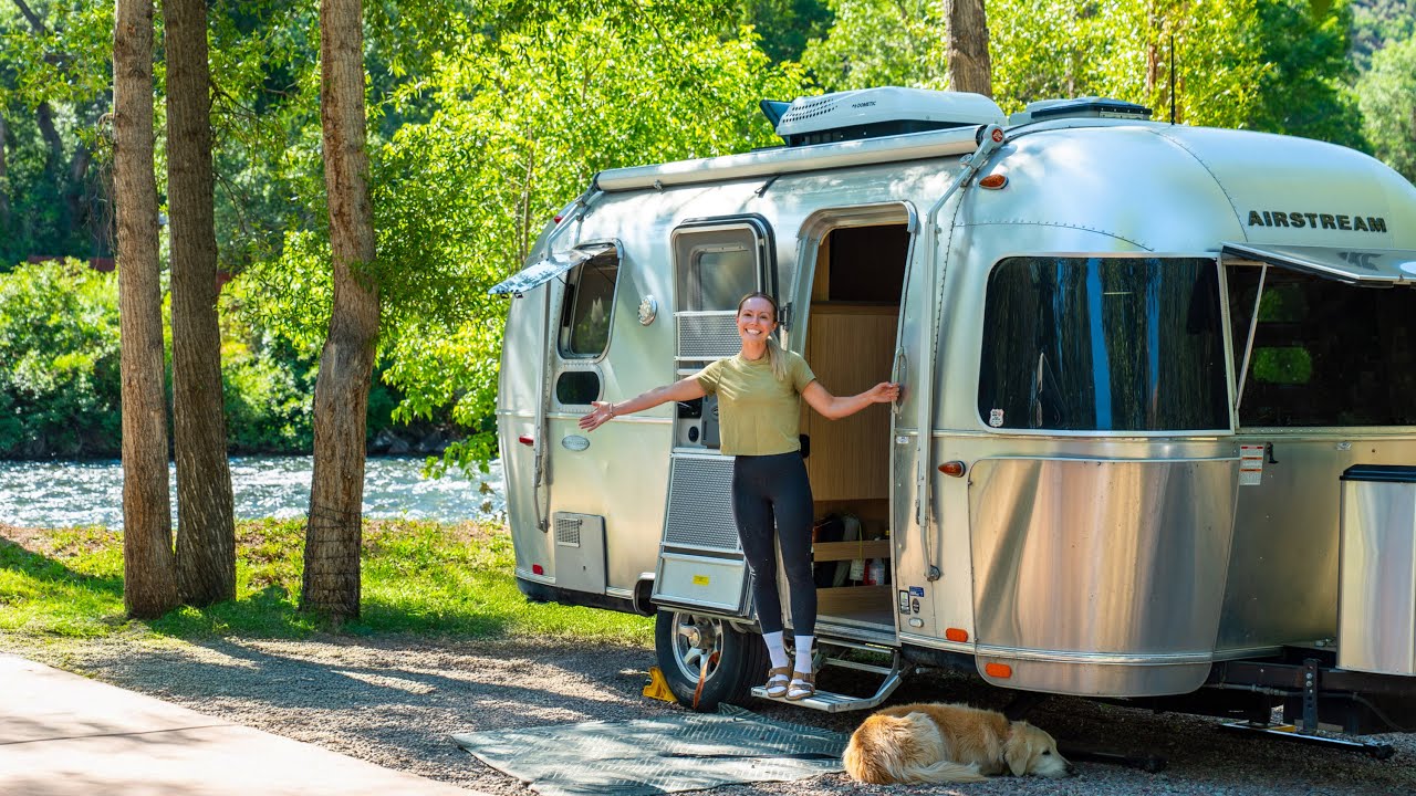 Living in an Airstream Down By the River
