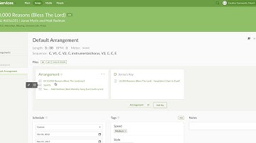 How to Add and Transpose Recordings in Planning Center Online (PCO)