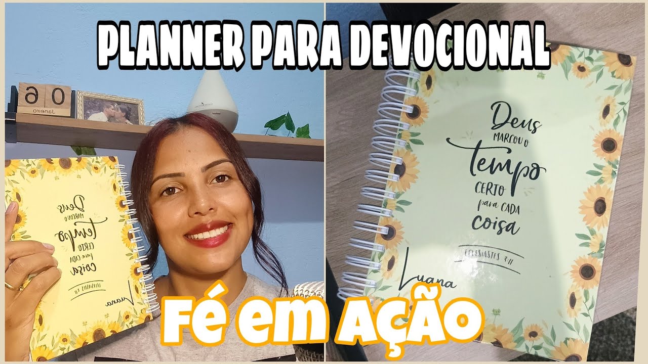Transformando minha vida ESPIRITUAL com um planner DEVOCIONAL