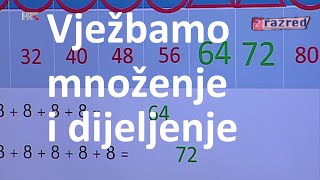 2. Razred - Vježbamo Množenje I Dijeljenje