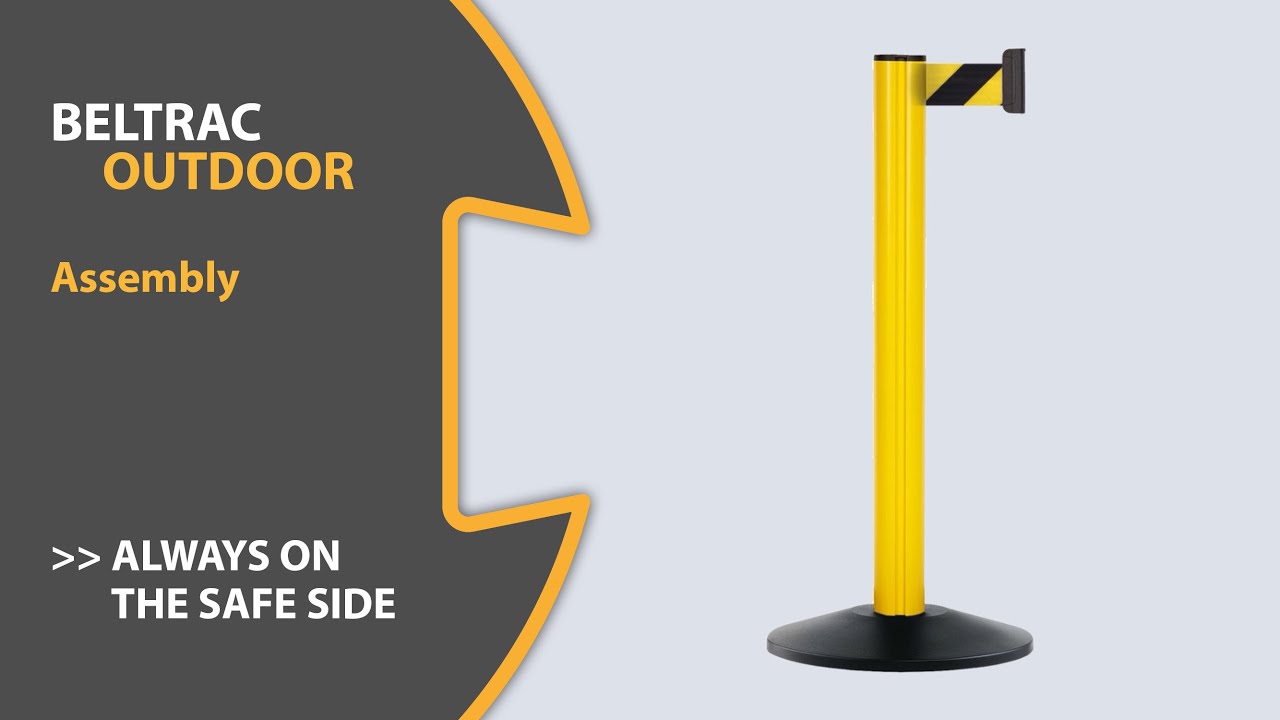 Tutorial: Assembly Beltrac Outdoor with Solid Rubber Base 🔧 - Via Guide