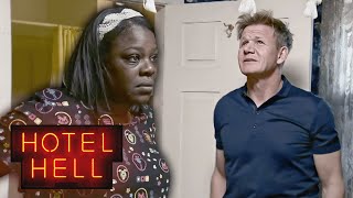 Housekeeping Shock: “I Thought That The Curtains Were Gold” | Gordon Ramsay: Hotel Hell