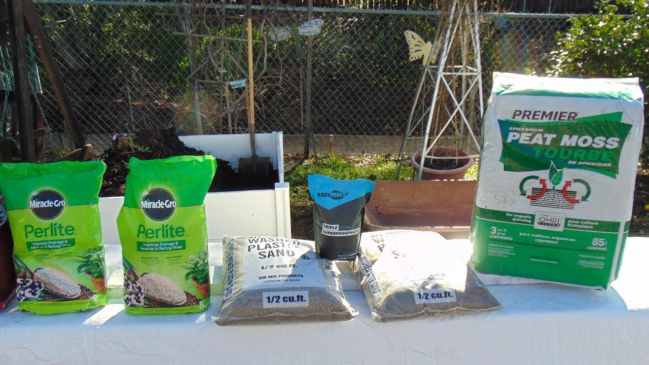 Make Your Own Potting Soil YouTube