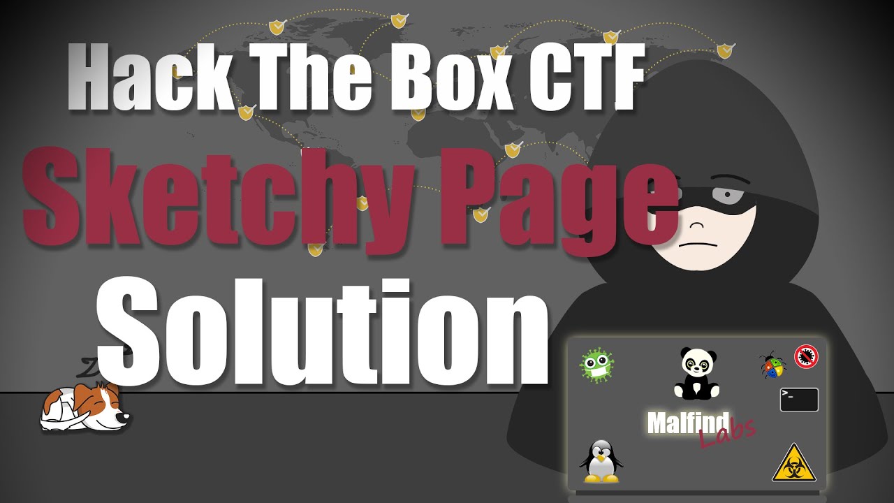 Hack The Box Business CTF 2021 - Sketchy Page challenge solution