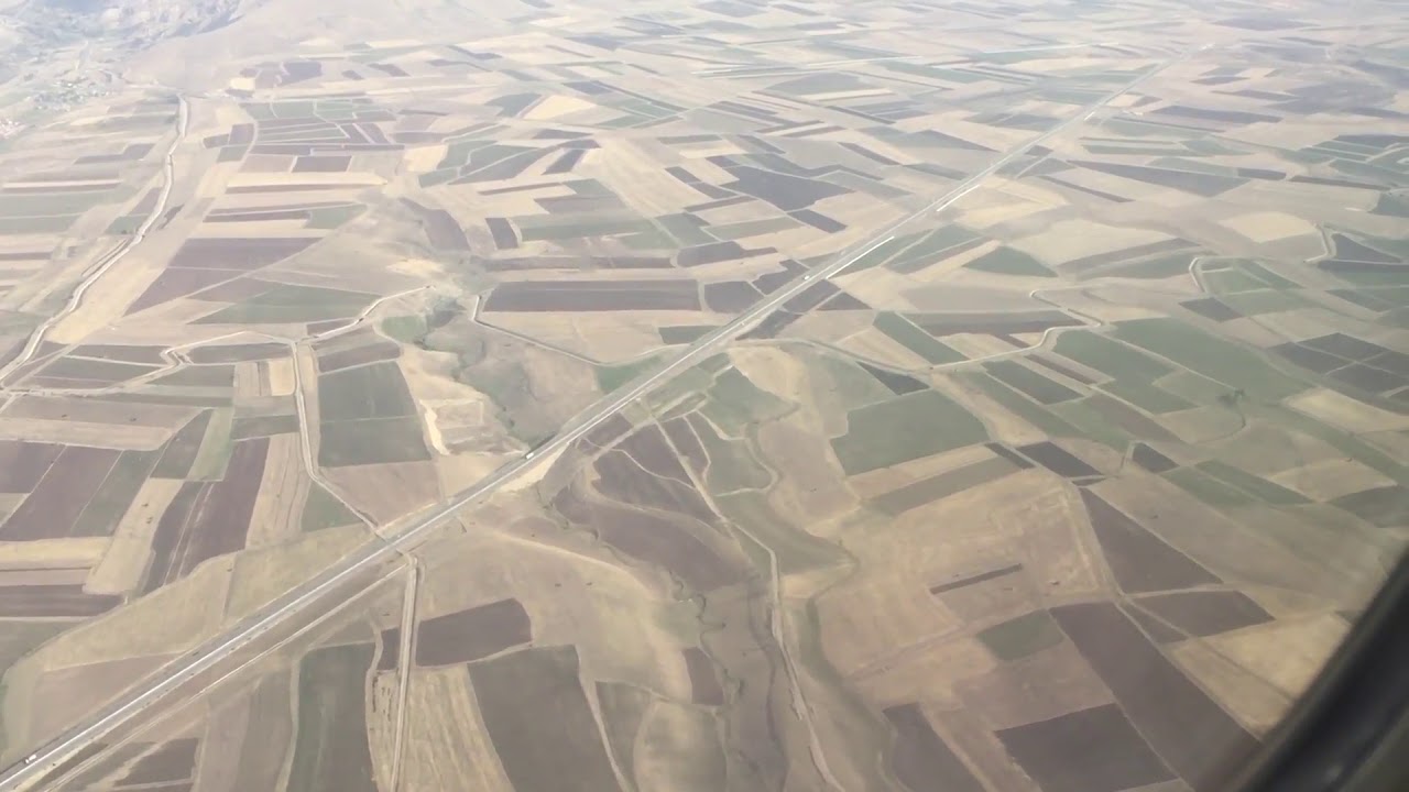 Landing at Erzurum Airport (ERZ) (İstanbul-Erzurum)