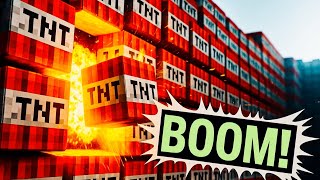 Minecraft TNT Village LIVE💣 Whole World Explodes! 💥#minecraft #shorts