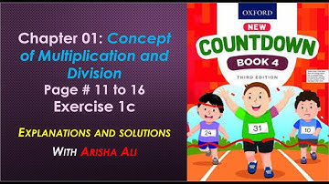 What is the concept of Multiplication and Division || Oxford Countdown 3rd edition || Class # 4