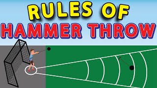 Rules of Hammer Throw : How to throw Hammer? Rules and Regulations of HAMMER THROW