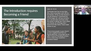 Evangelism Training -  The Introduction to the Gospel Session 4  (Summer Training)