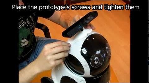 Qbo Robot & Xtion Pro Live 3D sensor