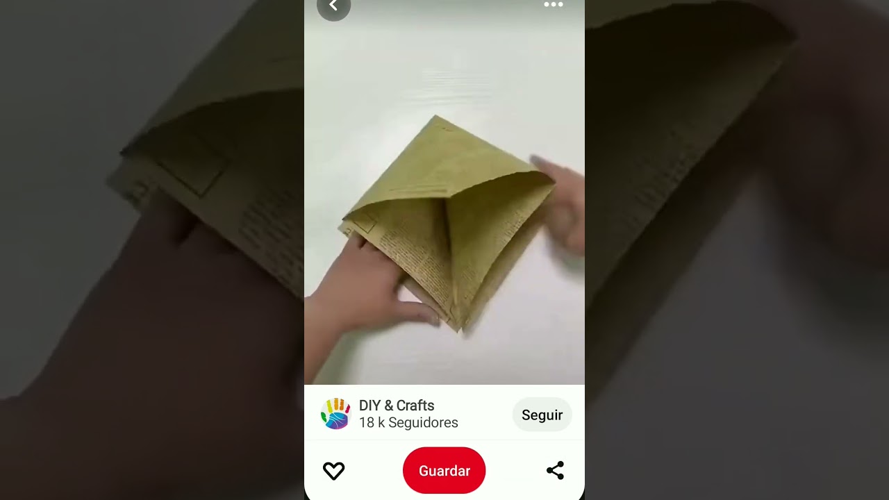 ☂️ artesanales con papel común.