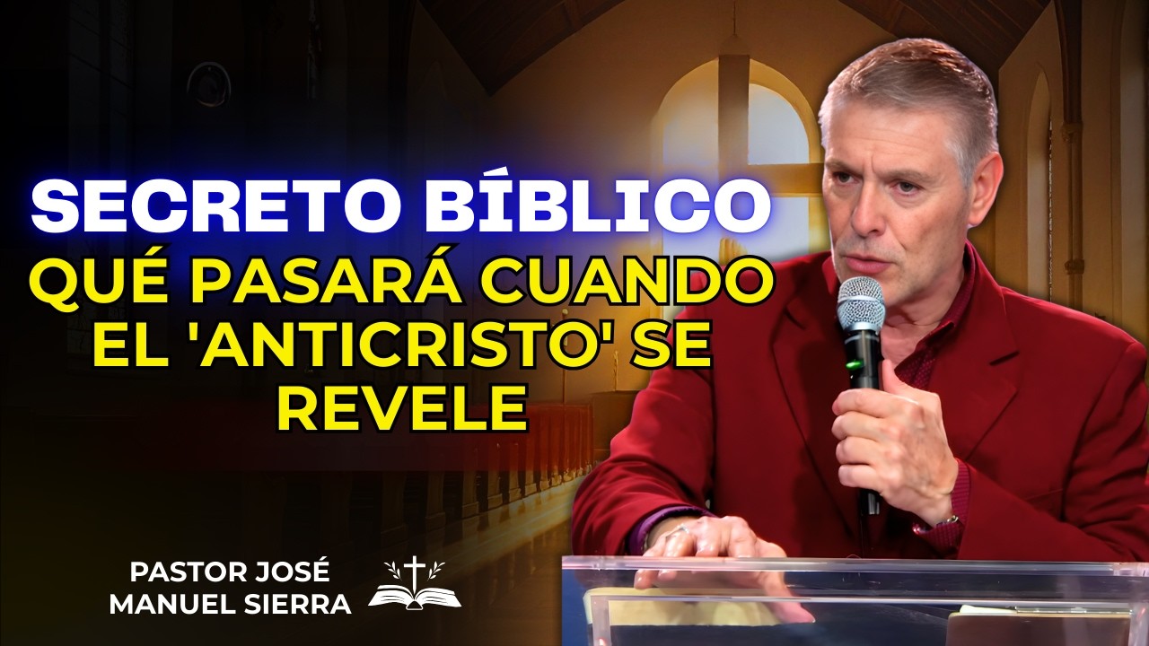 José Manuel Sierra Predica - Secreto bíblico: Qué pasará cuando el 'Anticristo' se revele