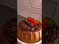 Sponge cake drizzled with milk and chocolate is super delicious #shorts #yummy