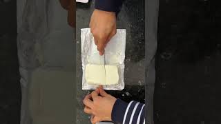 I was doing it all wrong, here is the correct way to open a cream cheese package from Trader Joe’s