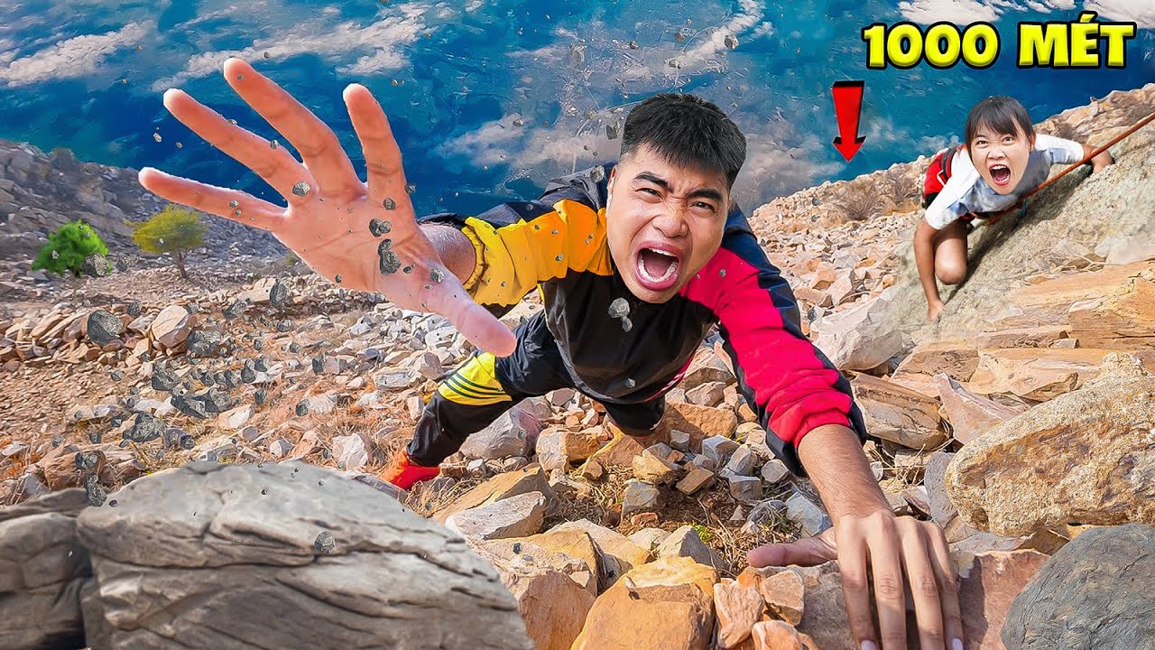 Gấu Đỏ TV Thử Thách 24H Leo Lên Đỉnh Núi Cao