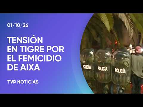 Tigre: Serious disturbances outside the home of the grandmother of Aixa's alleged femicide