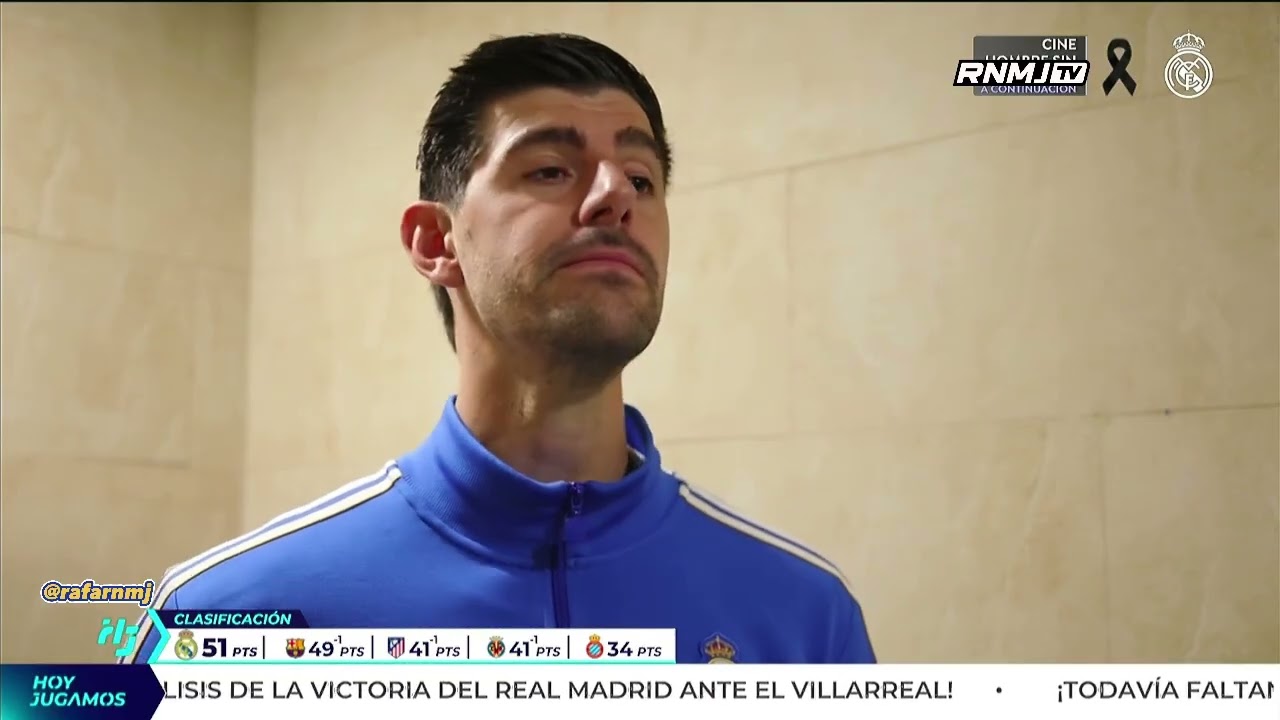 Declaraciones de THIBAUT COURTOIS Post Villarreal 0-2 Real Madrid (24/01/2026)