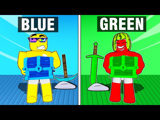 Roblox Bedwars But ONLY ONE COLOR class=