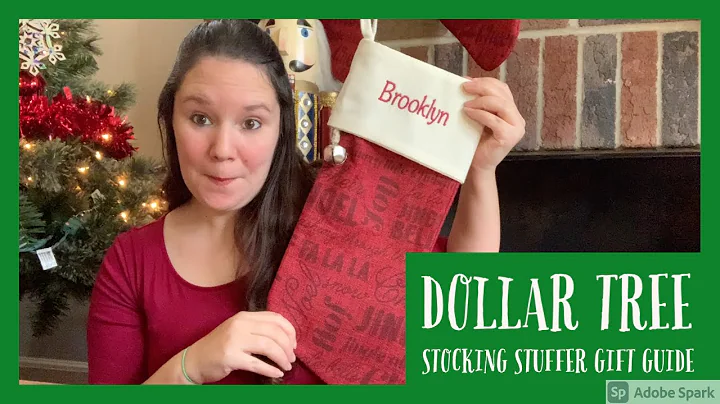DOLLAR TREE STOCKING STUFFER GIFT GUIDE | WHATS IN MY KIDS CHRISTMAS STOCKING | DOLLAR TREE HAUL