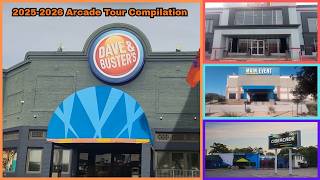 Austin Texas 2026 Arcade Tour Compilation Dave and Busters Main Event Pinballz and more