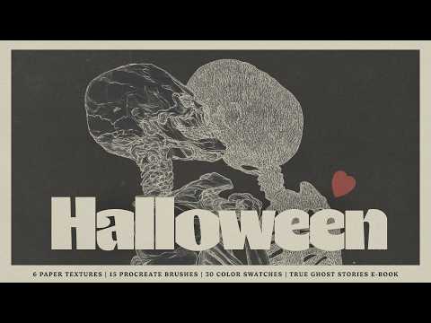 The Halloween (2026) Procreate Kit, a Brush Add-On by Digi Life (Thumbnail 8 of 9)