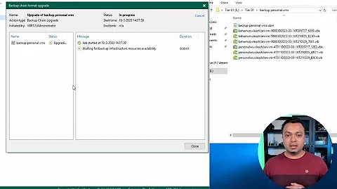 Upgrade Backup Chain Format after upgrading to Veeam Backup and Replication V12