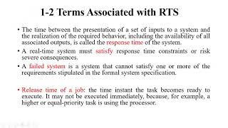 1 Real time systems
