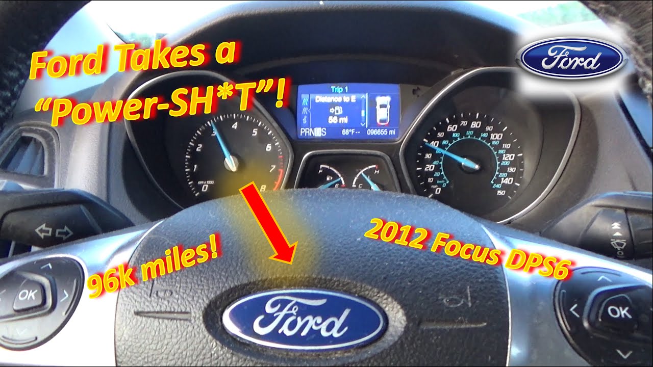 Ford попал в аварию! (12 Focus DPS6 ПОЛОМКА)