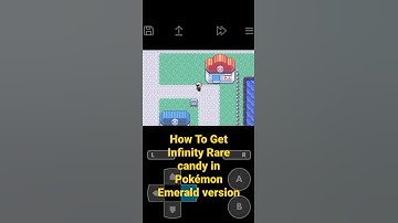 How To Get Infinity Rare candy in Pokémon Emerald version gameplay walkthrough