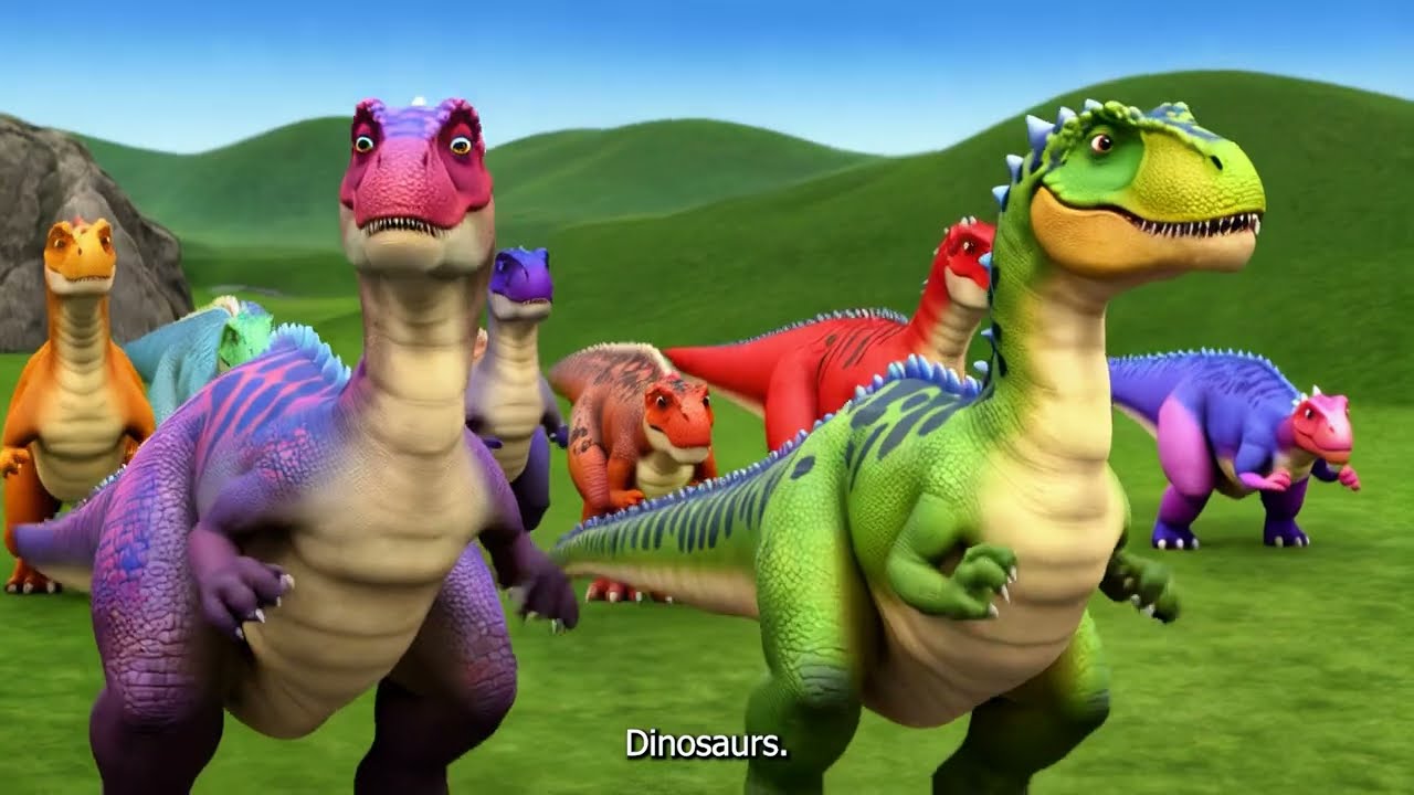 Dino Stomp! | Fun Dinosaur Song for Kids | Stomp, Roar & Dance Like a Dino! 🦖🔥