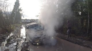 Вторая часть маршрута Троицкая жесть. Кипели все, сломались многие...