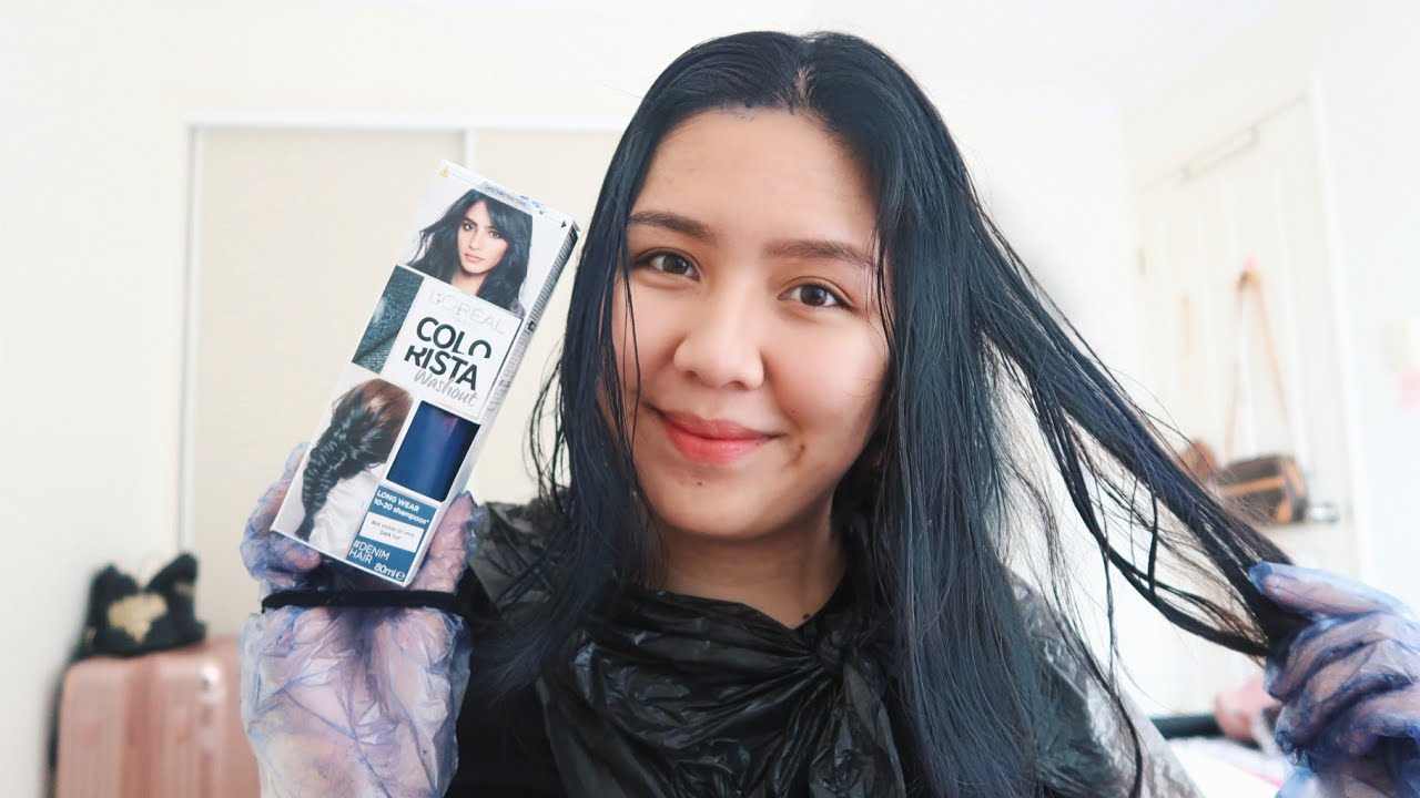 l'oreal hair color blue