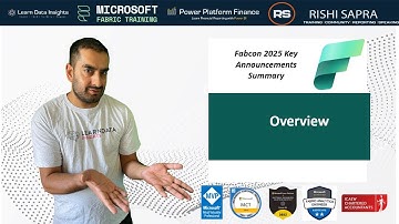 Microsoft Fabric #Fabcon 2025 Key Features Announcement Overview