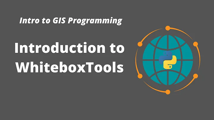 Intro to GIS Programming | Week 10: Introduction to WhiteboxTools for Watershed Analysis