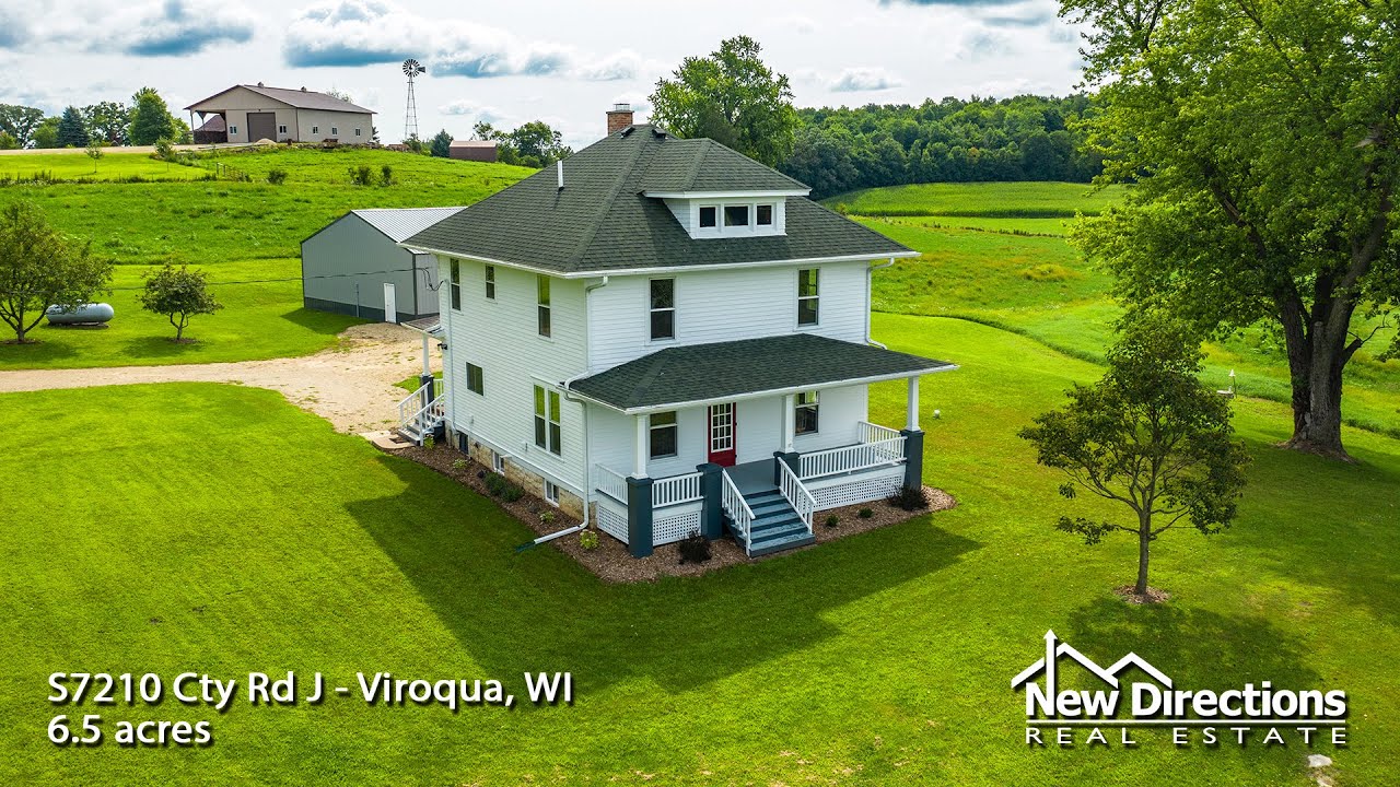 S7210 Cty Rd J Viroqua, WI (New Directions Real Estate) YouTube