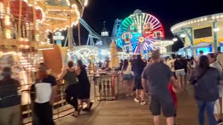 Wildwood NJ Boardwalk Piers Night Tour￼ Morey's Piers 2025!