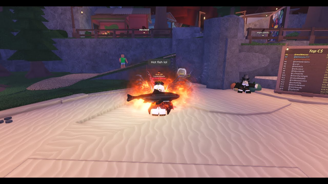 New Ancient isles update in Fisch!