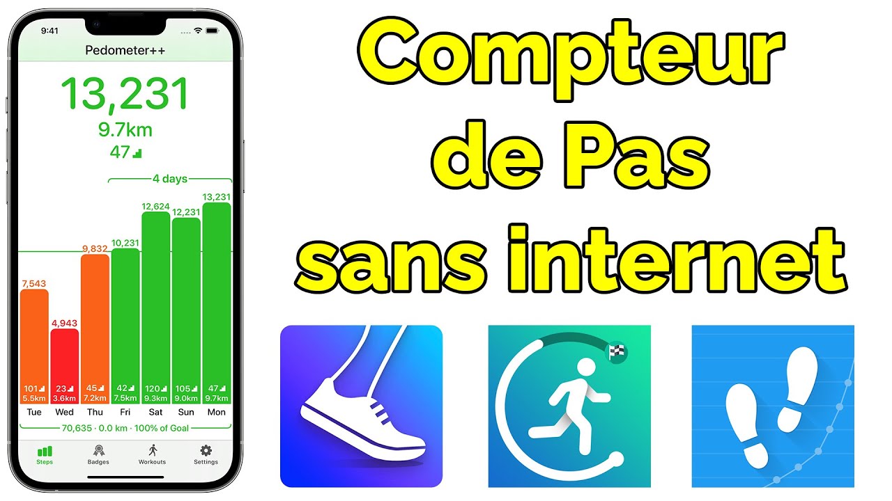 Comment Faire Pour Avoir L'application Podomètre Sur Son Tel Portable