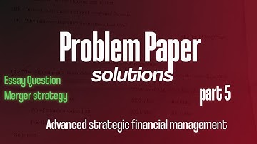 4th SEM M.com PYQ Advanced strategic financial management|MERGER STRATEGY|malayalam|